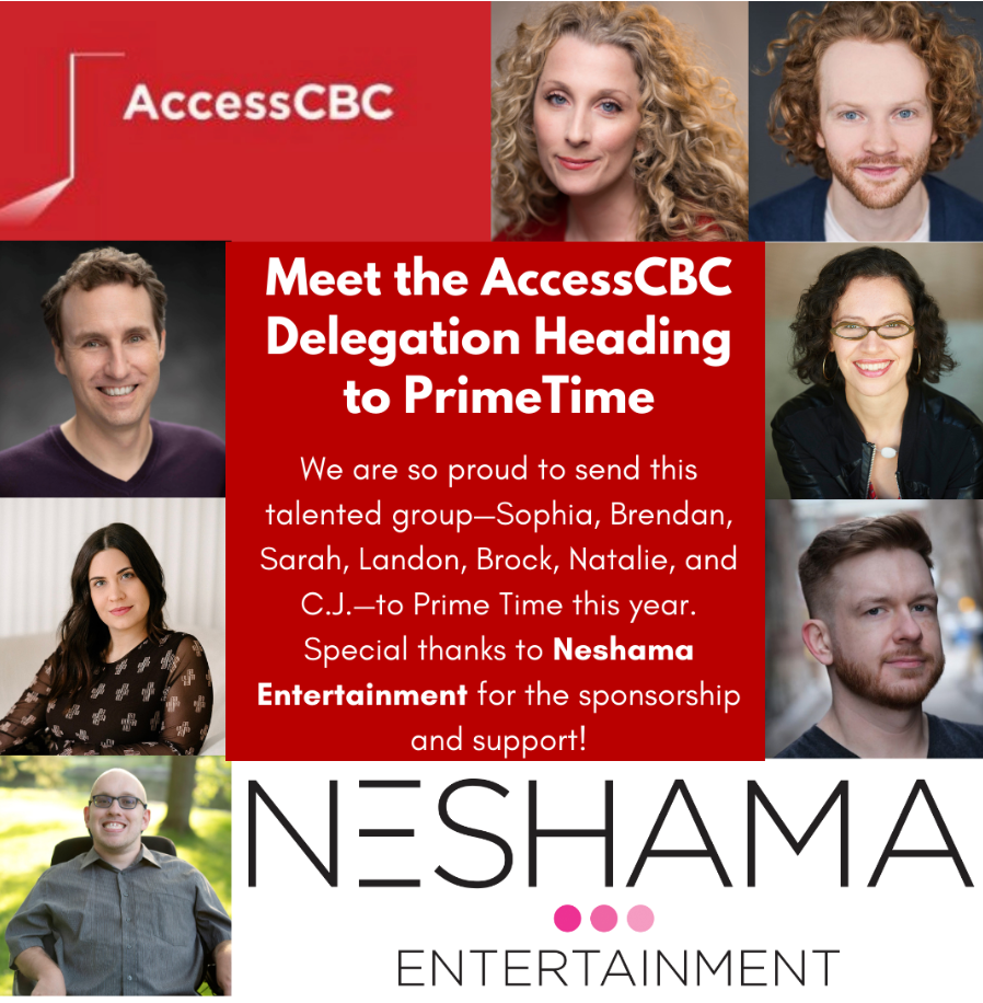 Neshama Entertainment to Fully Sponsor AccessCBC Participants at PrimeTime 2026